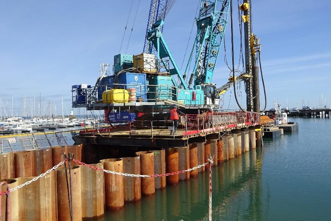 Étude des impacts acoustiques : travaux portuaires Bouygues Toulon